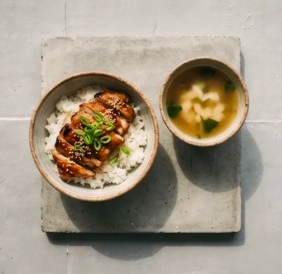 Chicken Teriyaki Rice Bowl